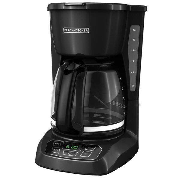 Cafetera Programable de 12 tazas CM1105B 1 Cafetera Programable de 12 tazas Black & Decker CM1105B