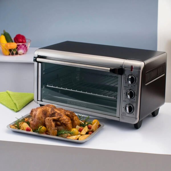 Horno De Conveccion Extra Ancho TO3260XSBD 4 Horno De Convección Extra Ancho Black & Decker TO3260XSBD