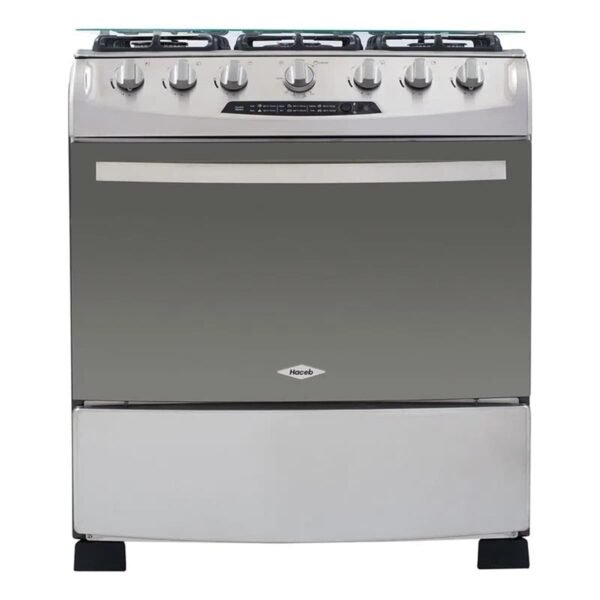 Cocina 6Q. 30 Haceb HA OREGANO 76 V INOX 1 1 Cocina 6Q. 30" Haceb HA-OREGANO 76-V-INOX