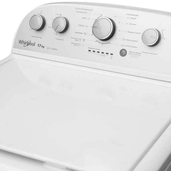 Lavadora 17 Kg Whirpool 7MWTW1700EM 5 Lavadora De Ropa 17 Kg Whirpool WH-7MWTW1700EM